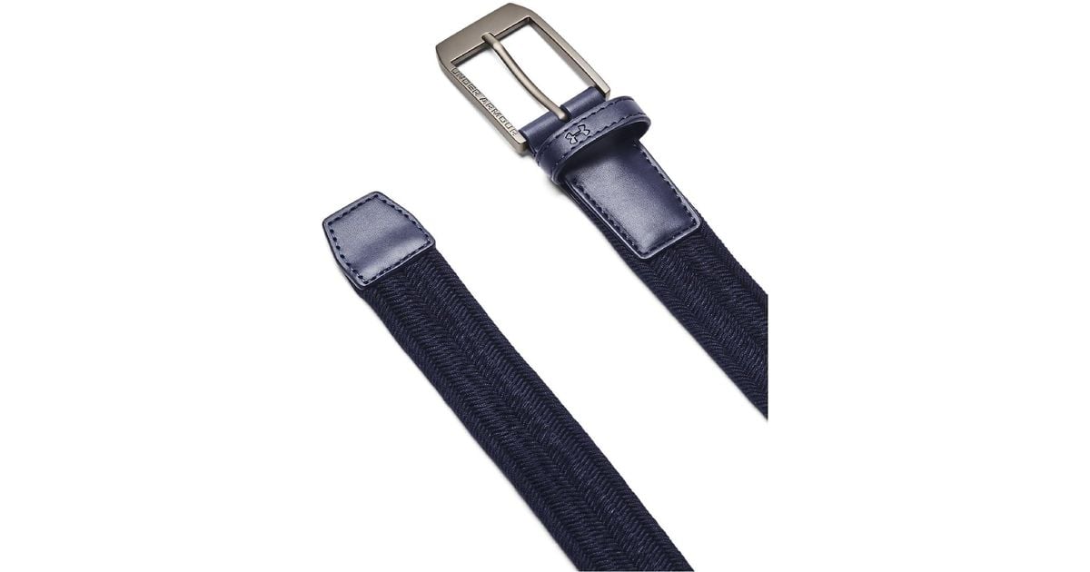 Under Armour Braided Golf Belt in Blue for Men Lyst