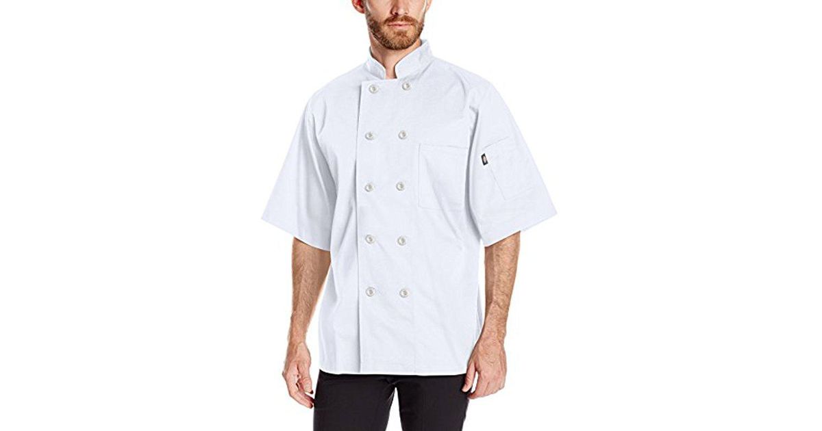 Dickies Big and Tall Classic 10 Button Coat with Contrast Cuffs and Collar