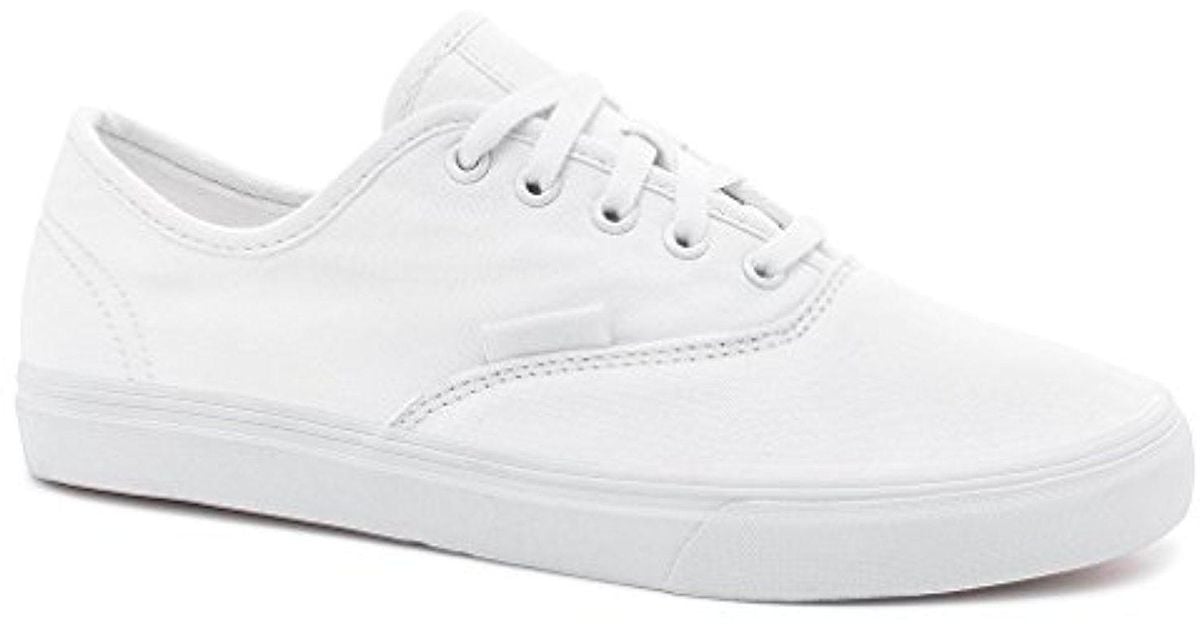 Fila Classic Canvas Shoe in White/White 