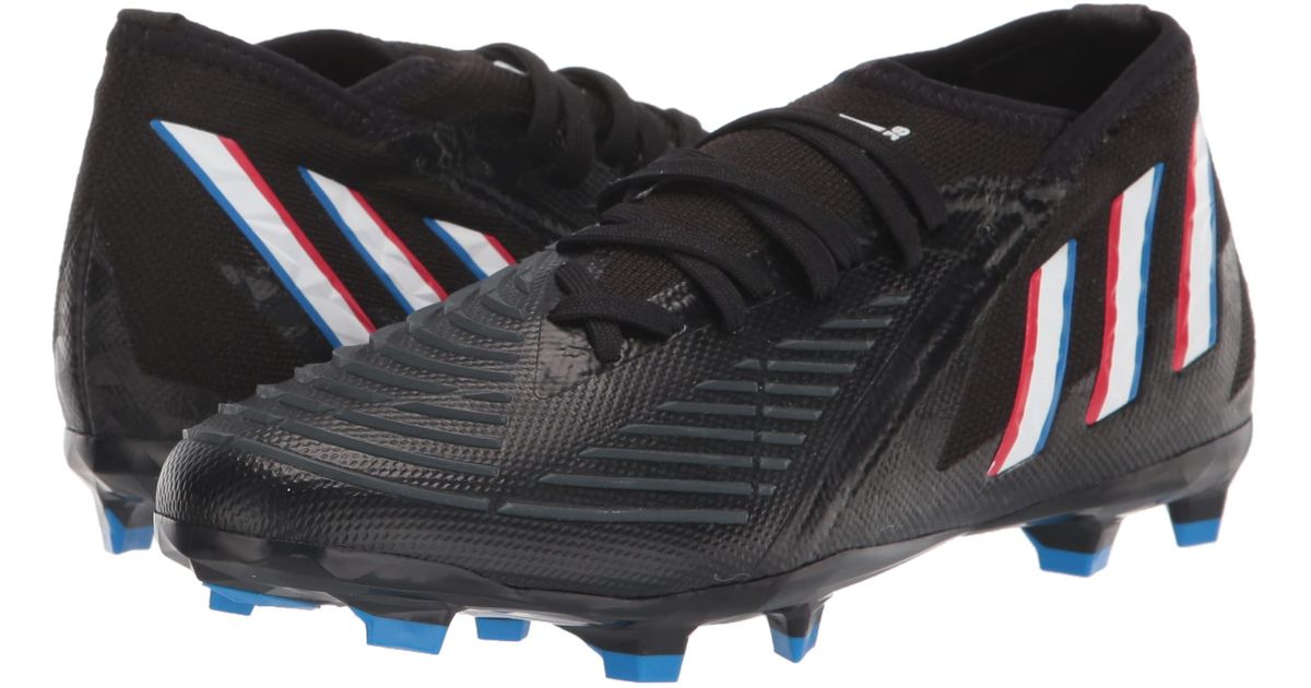 adidas Predator Edge.2 Firm Ground Soccer Shoe in het Zwart Lyst NL
