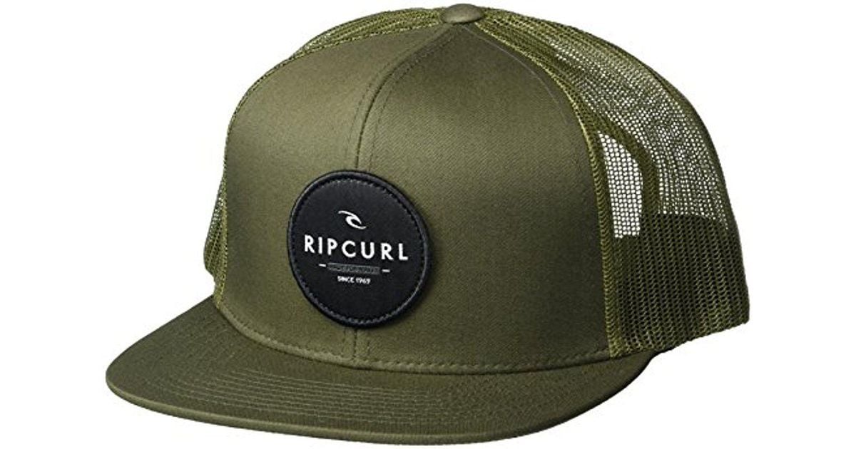 rip curl routine trucker hat