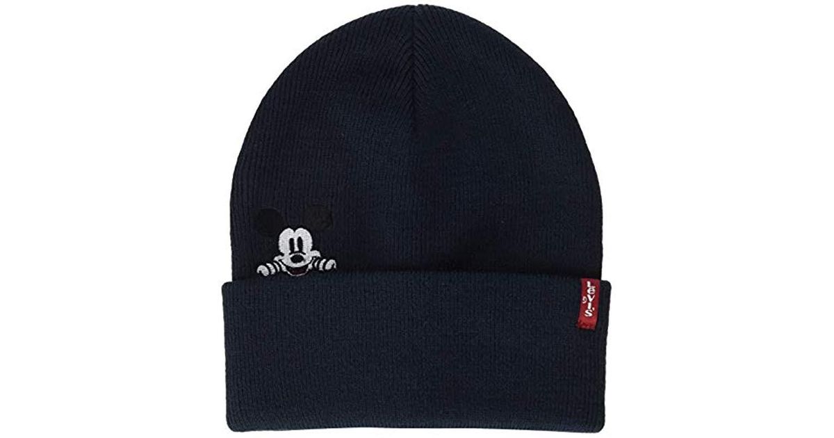 levi's mickey mouse beanie