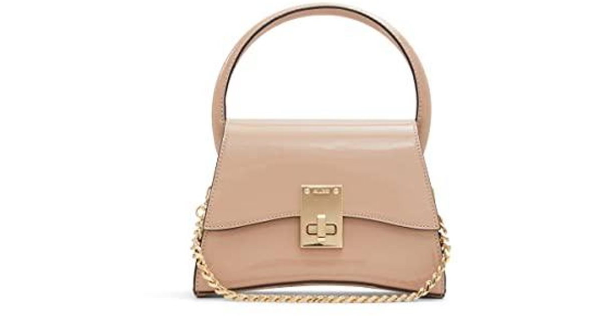 ALDO Angelie Top Handle Bag in Natural Lyst