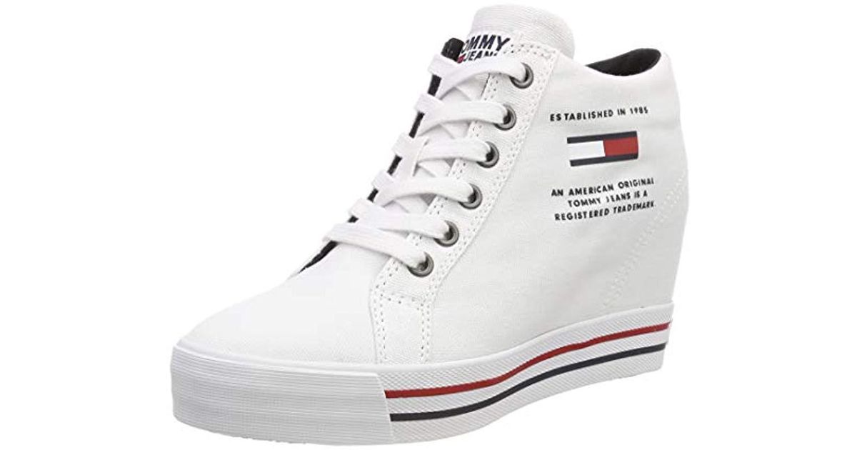 Tommy Hilfiger Wedge Sneaker in | UK