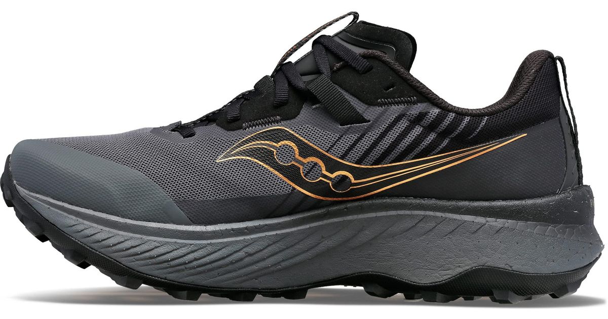 Saucony Endorphin Edge Trail Running Shoe in Black for Men Lyst