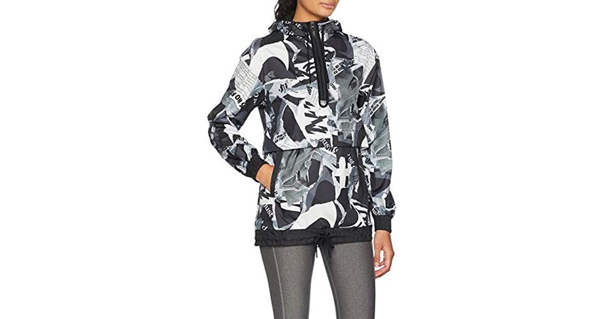 nike newsprint jacket ladies