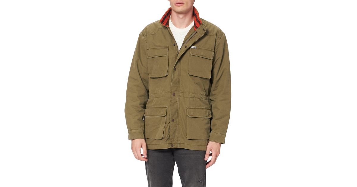 Wrangler Field Jacket in Indigo (Blue 