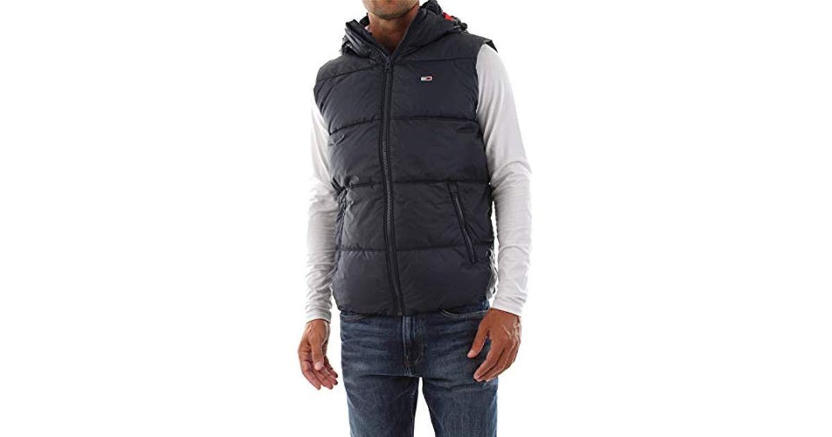 tommy hilfiger gilet mens black