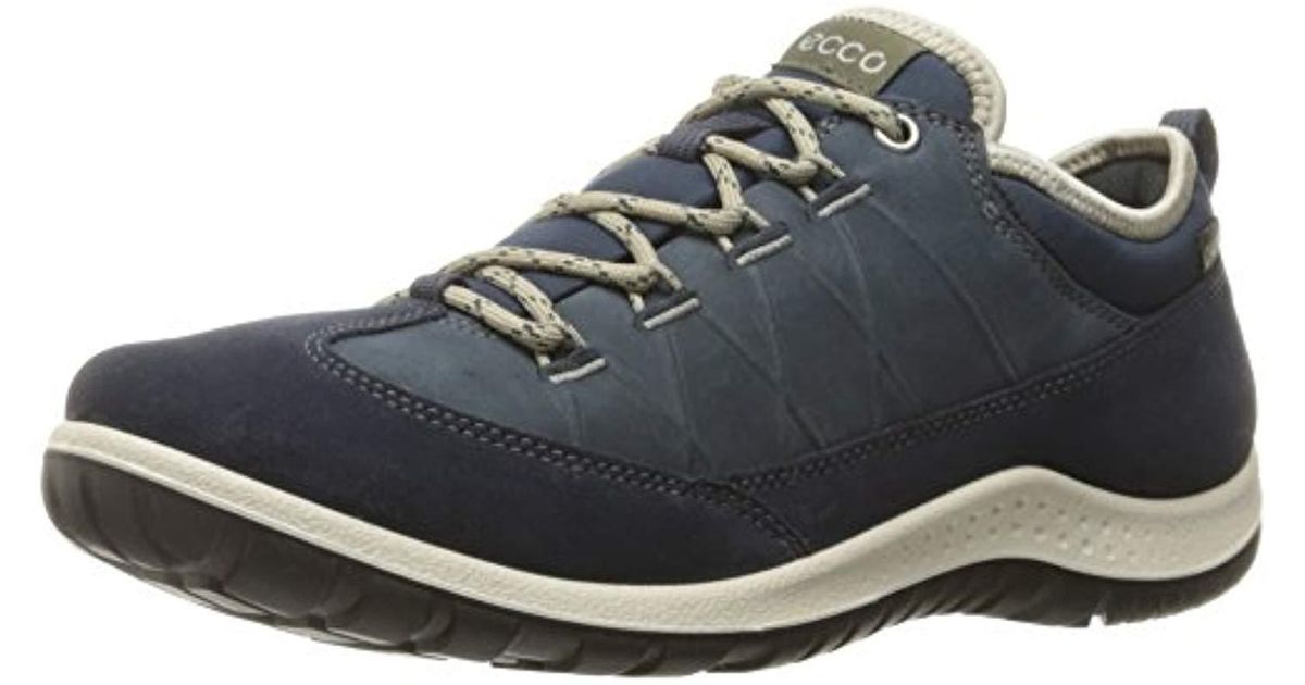 Ecco Aspina Low Gore tex w Multisport Outdoor Shoes in Blue Lyst