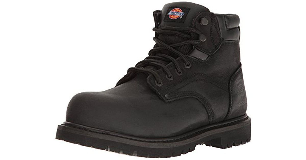dickies work boots black