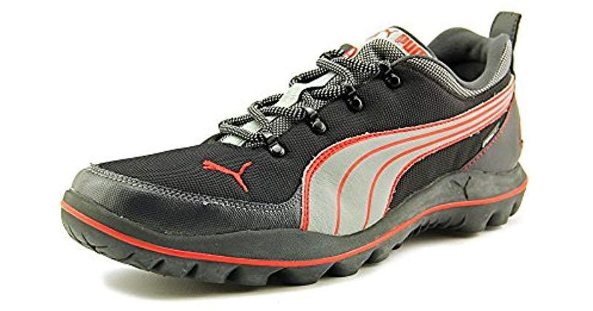 PUMA Leather Silicis Lite Hiking Shoes Size in Black for Men Lyst