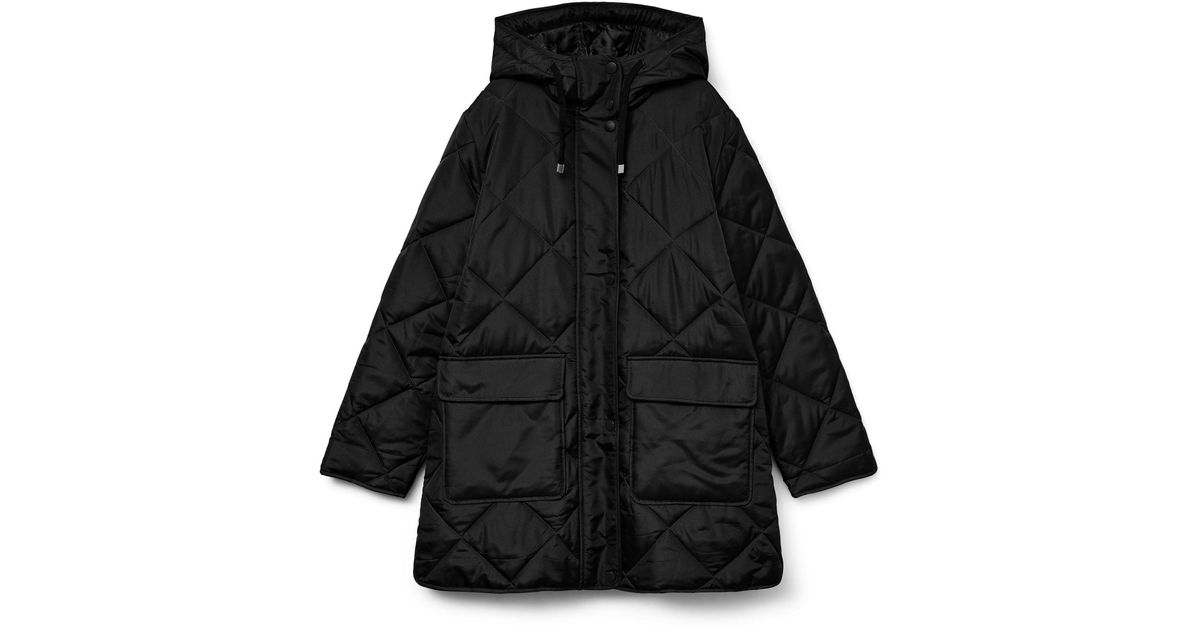VERO MODA Vmgretafie 3/4 Coated Jacket Noos, bonge koord, S