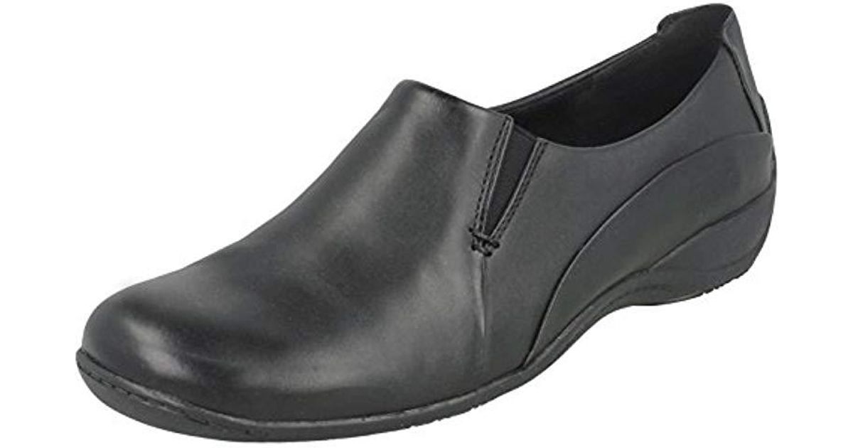 Clarks Ladies Wide Fit Coffee Cake 