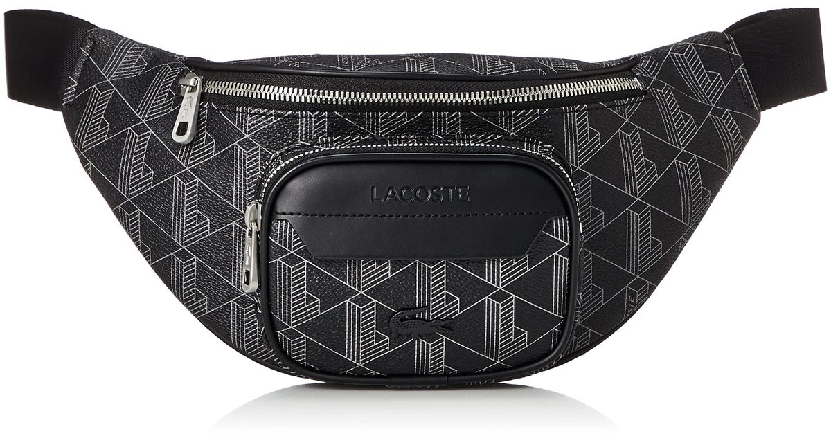 Lacoste Nh3651lx Waist Bag in Black for Men Lyst UK