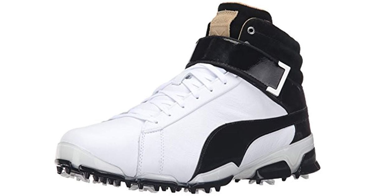 PUMA Leather Titantour Ignite Hitop Se Golf Shoe for Men Lyst UK