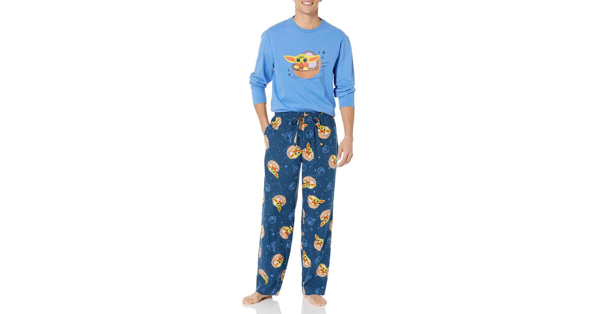 Amazon Essentials Disney | Marvel Flannel Pajama Sleep Sets in Blue for Men  | Lyst