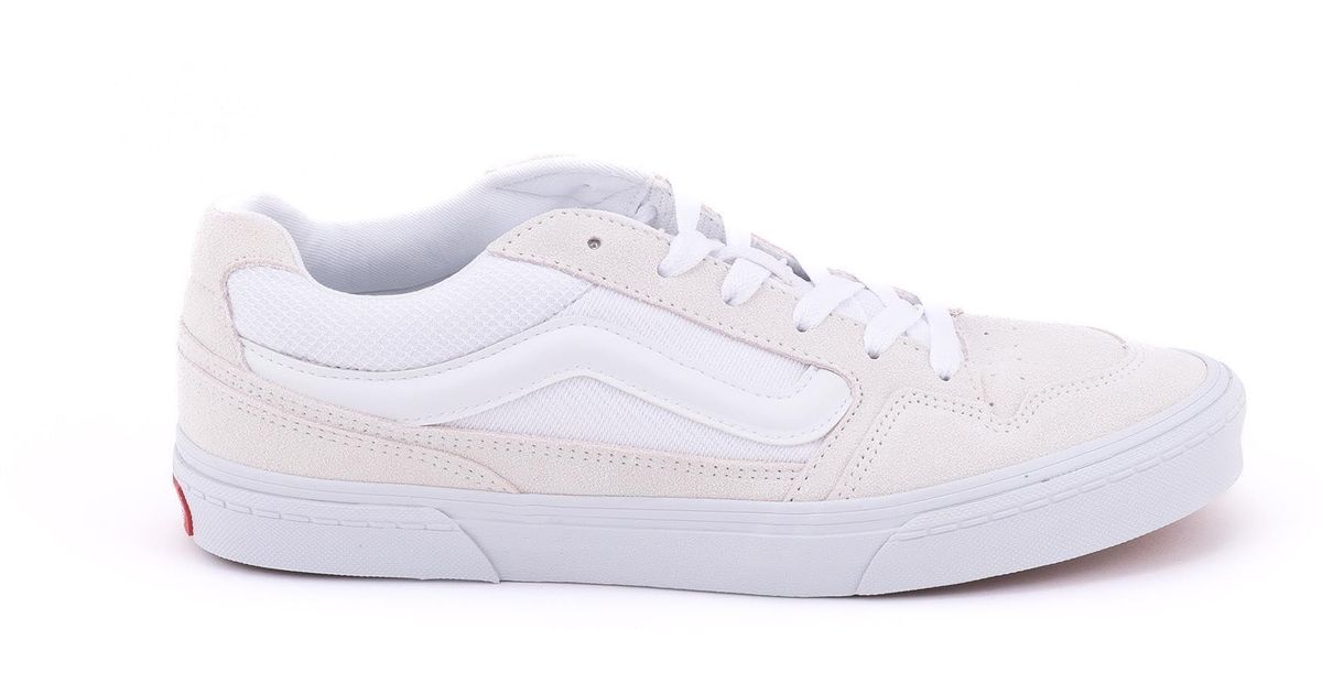 Vans Caldrone Sneaker in White for Men Lyst UK