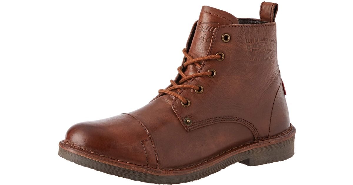 Track Boots Levis Boots Amazon Levi's Bottines Track Cuir