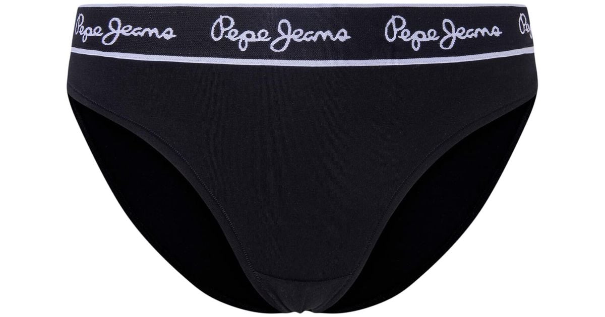 Pepe Jeans Pepe Bikini Style Underwear in Black Lyst UK