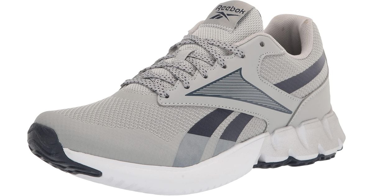 Reebok Ztaur Running Shoe in Grey for Men Lyst UK
