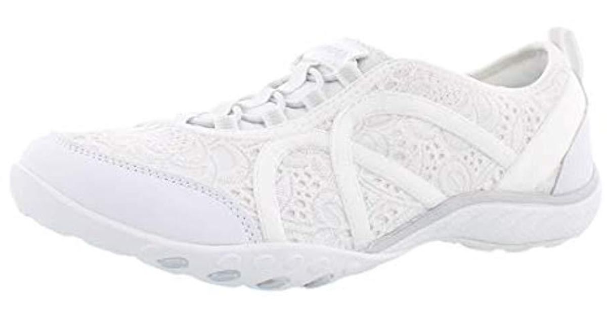 skechers sport women's breathe easy fortune fashion sneaker white