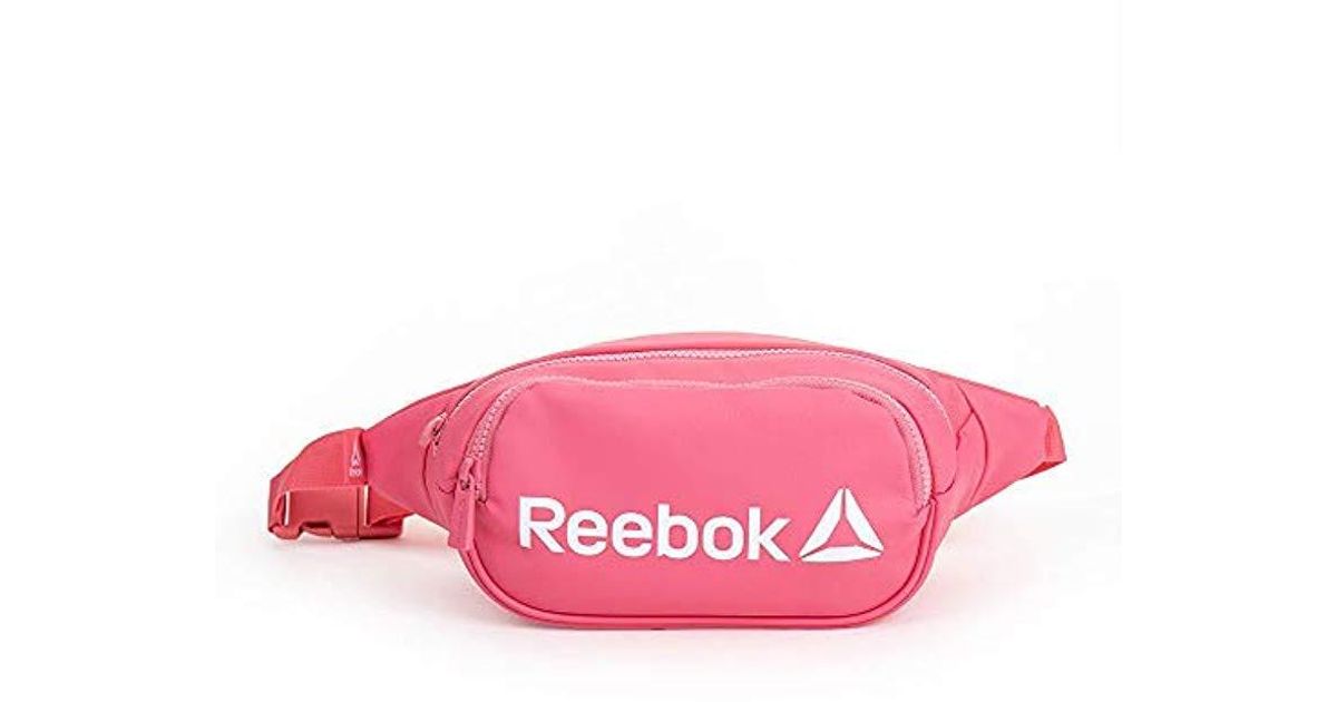 reebok fanny pack pink