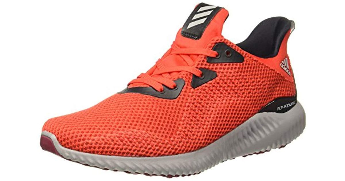 alphabounce adidas red