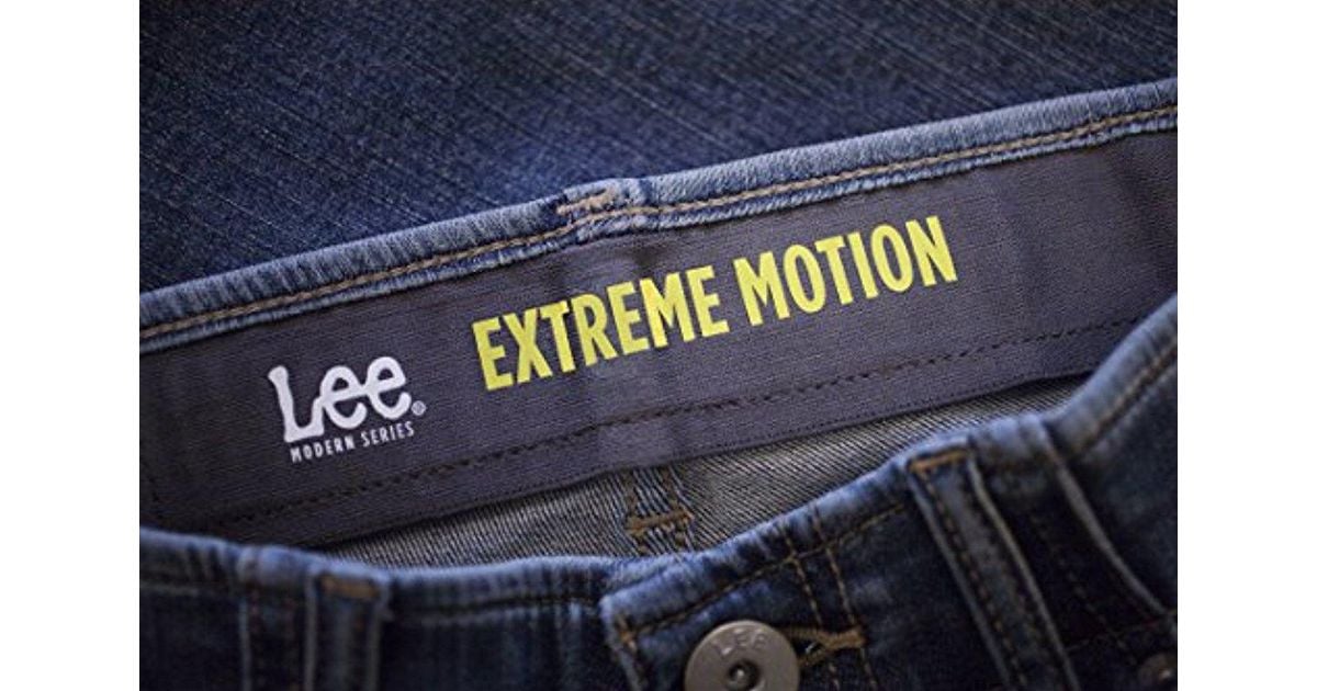 lee modern series extreme motion straight fit