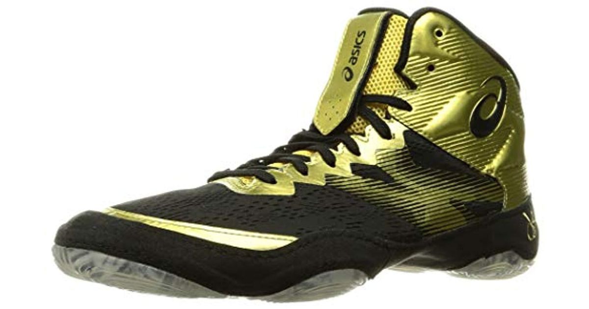 Asics Jb Elite Iv 1081a0 Wrestling Shoes Boxing Shoes Mma (6.5 Uk, Rich  Gold/black) for Men | Lyst UK