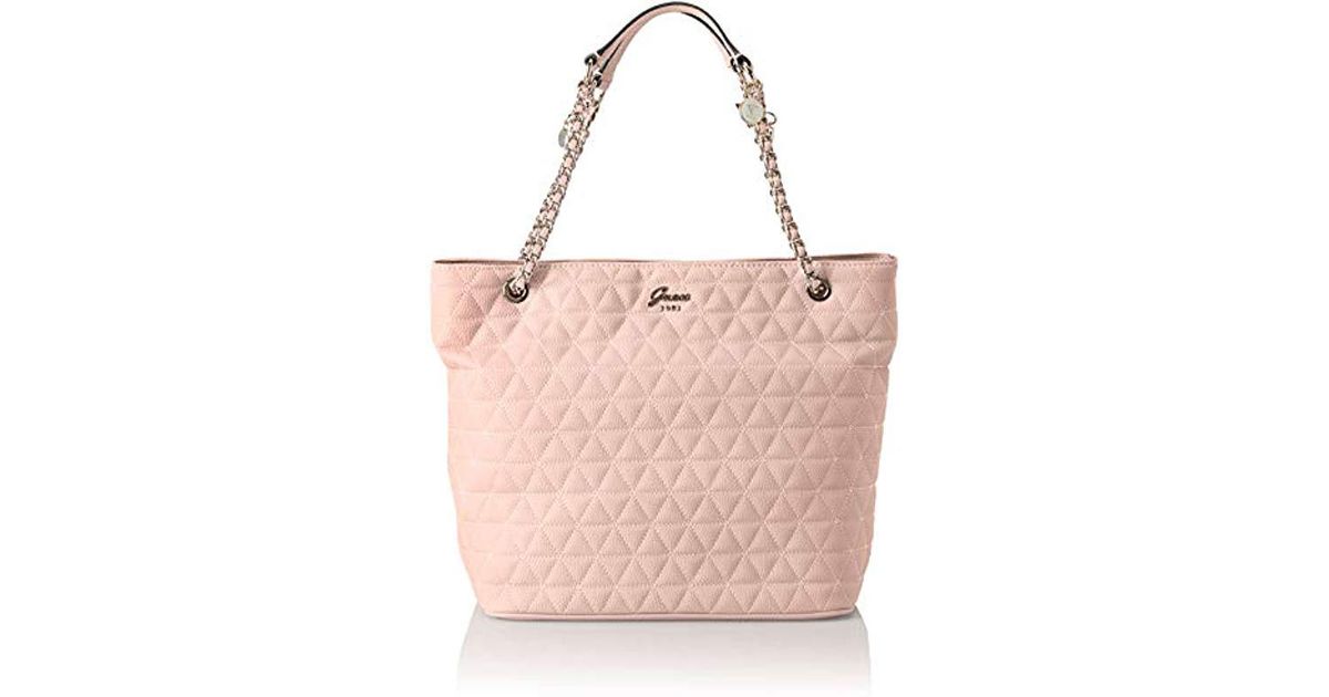 guess fleur tote bag