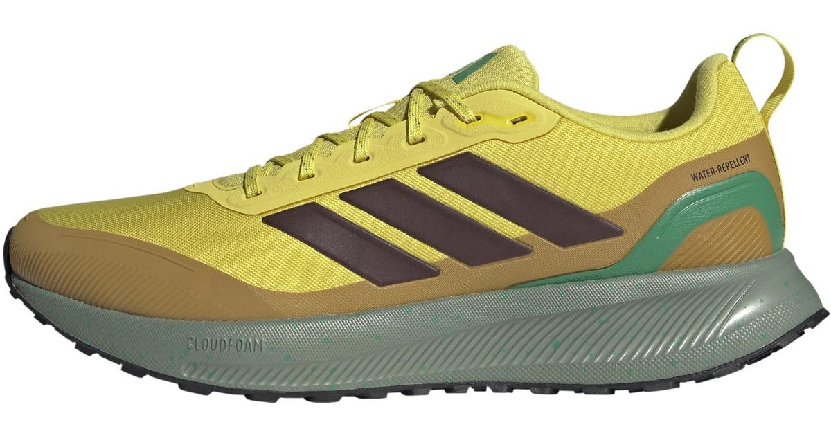 adidas Runfalcon Tr Running Shoes in Yellow for Men Lyst UK