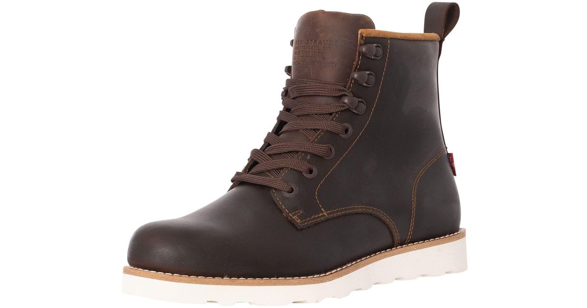 Levi's Darrow Wedge Boots in Brown for Men | Lyst UK