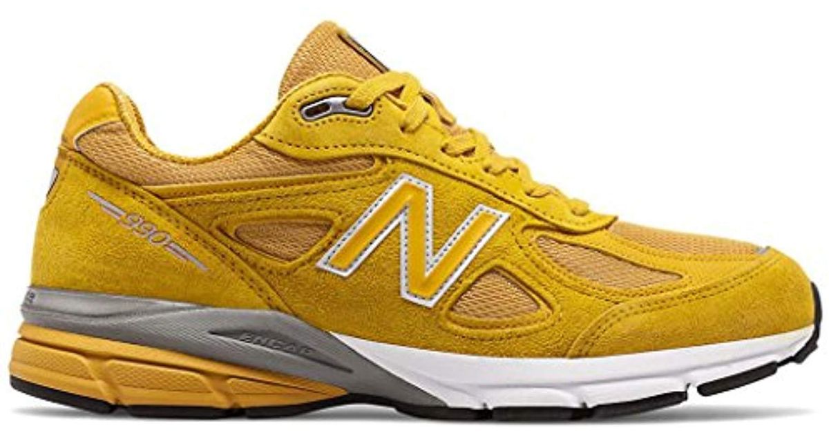 yellow new balance 990v4