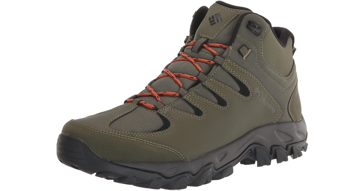 Columbia Buxton Peak Mid Ii Hiking Shoe in Black for Men Lyst UK