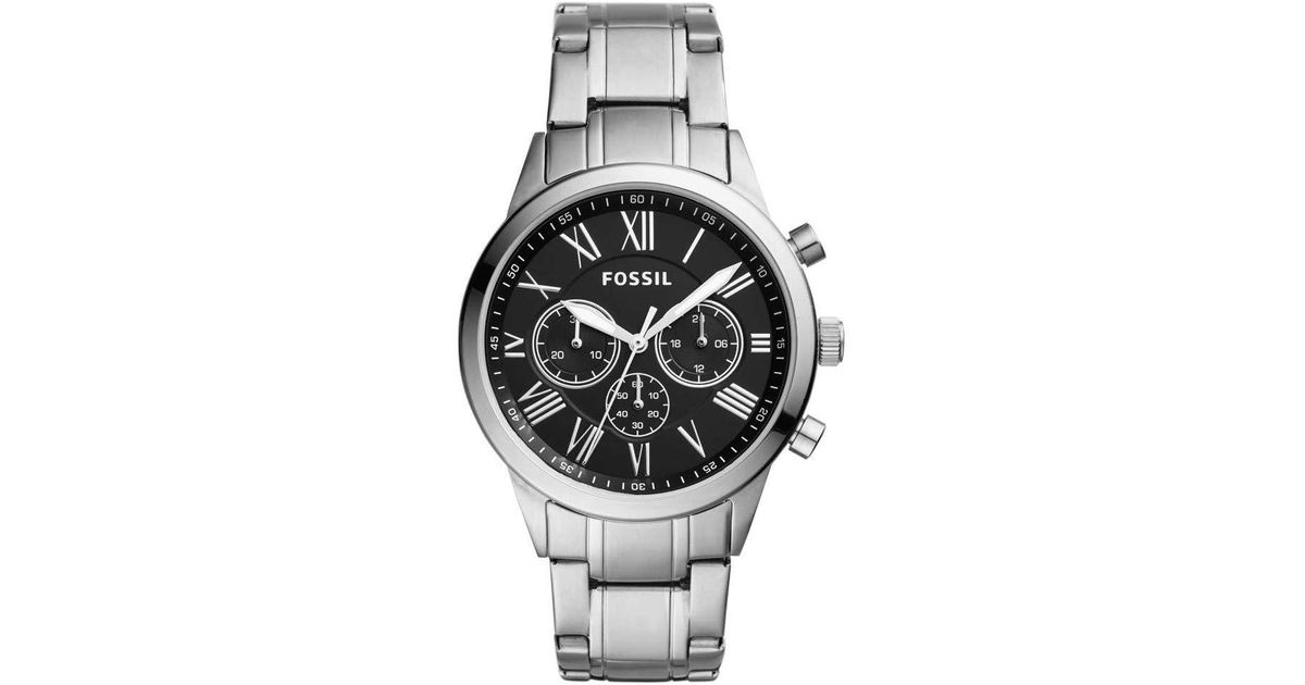 Fossil Bq1742ie S Flynn Watch in Black 