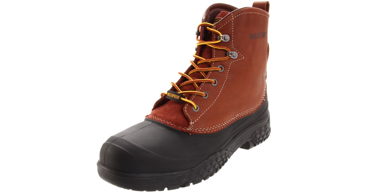 Caterpillar Wolverine Rival 6" Work Boot,brown,8 Xw Us for Men Lyst