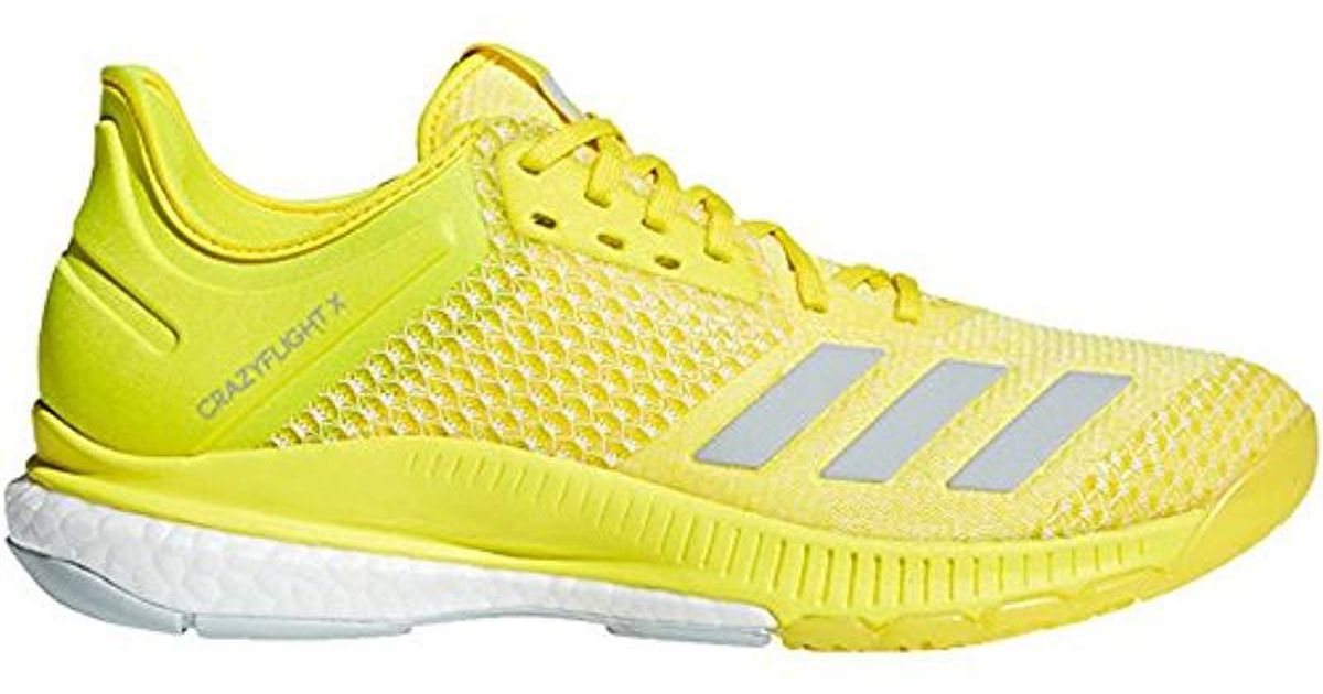 adidas Crazyflight X 2 Volleyball Shoes in Yellow | Lyst