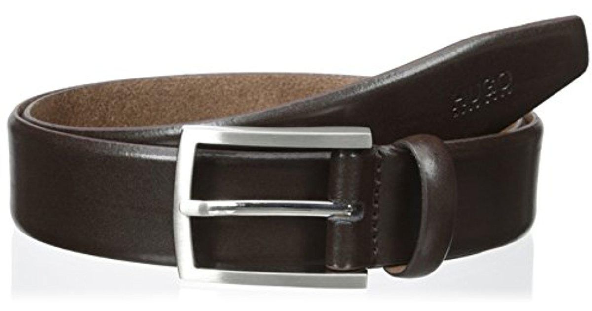 hugo boss barney leather belt