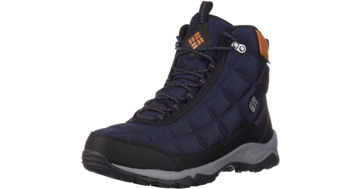 Columbia Rubber Firecamp Boot Hiking Shoe in Blue for Men Save 28 Lyst