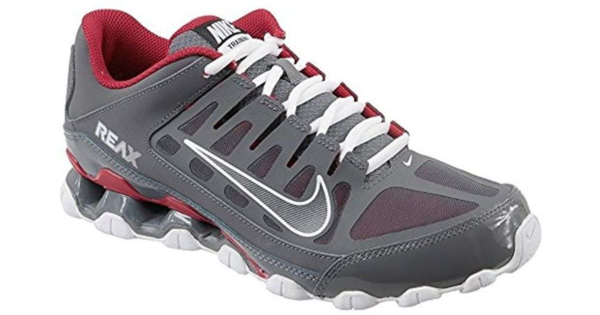 nike reax red and black