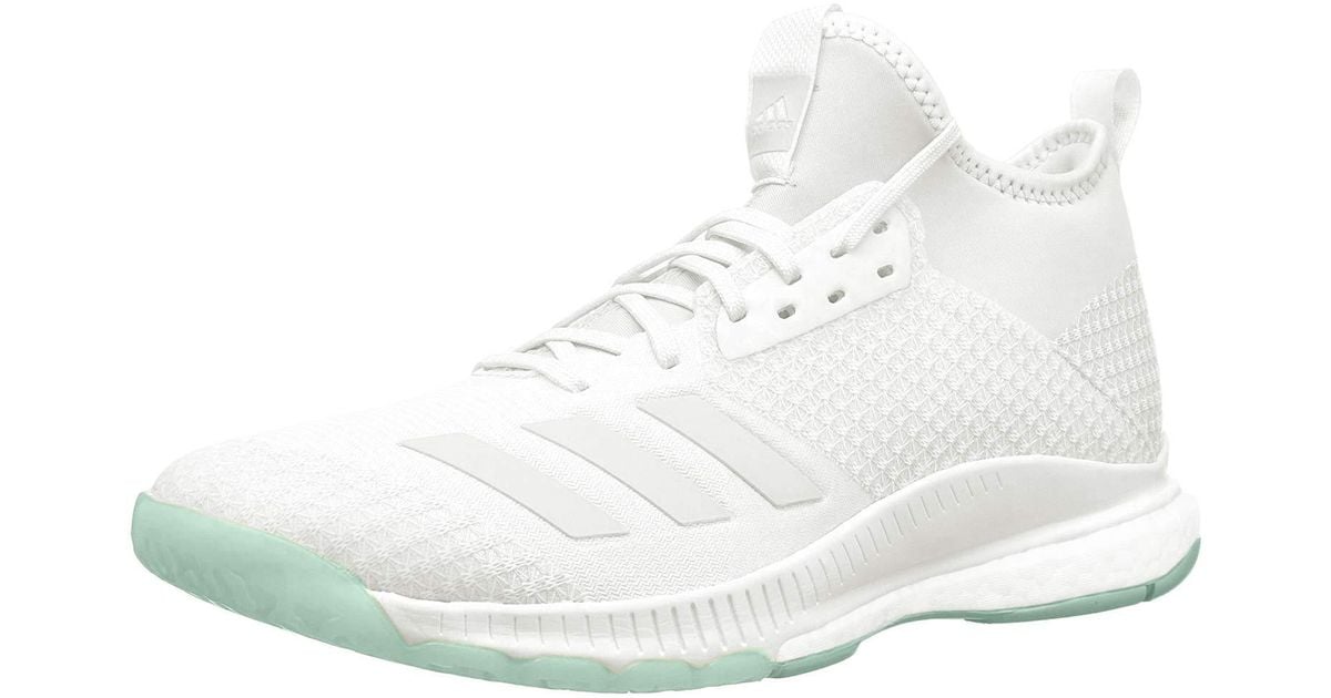 adidas Rubber Crazyflight X 2 Mid Volleyball Shoe in White - Save 15% - Lyst