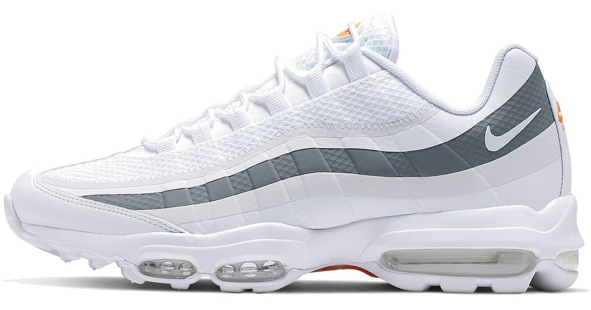 Nike Air Max 95 Ultra Trainers Sneakers Leather Shoes Ci2298 in White for  Men | Lyst UK