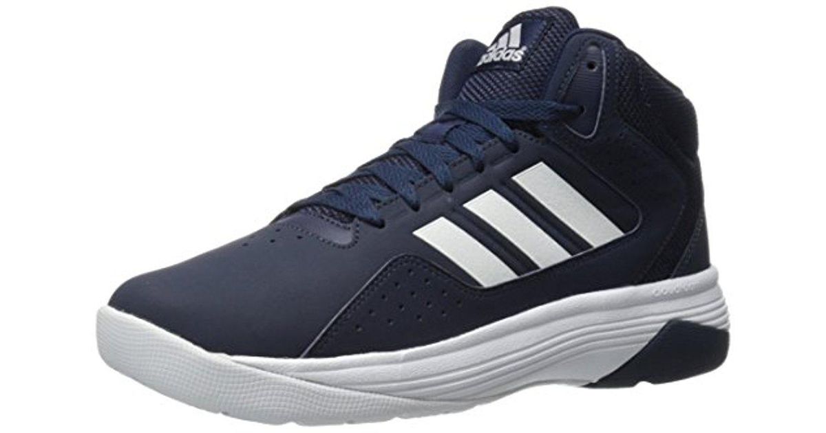 adidas Rubber Performance Cloudfoam Ilation Mid Basketball Shoe in Blue ...