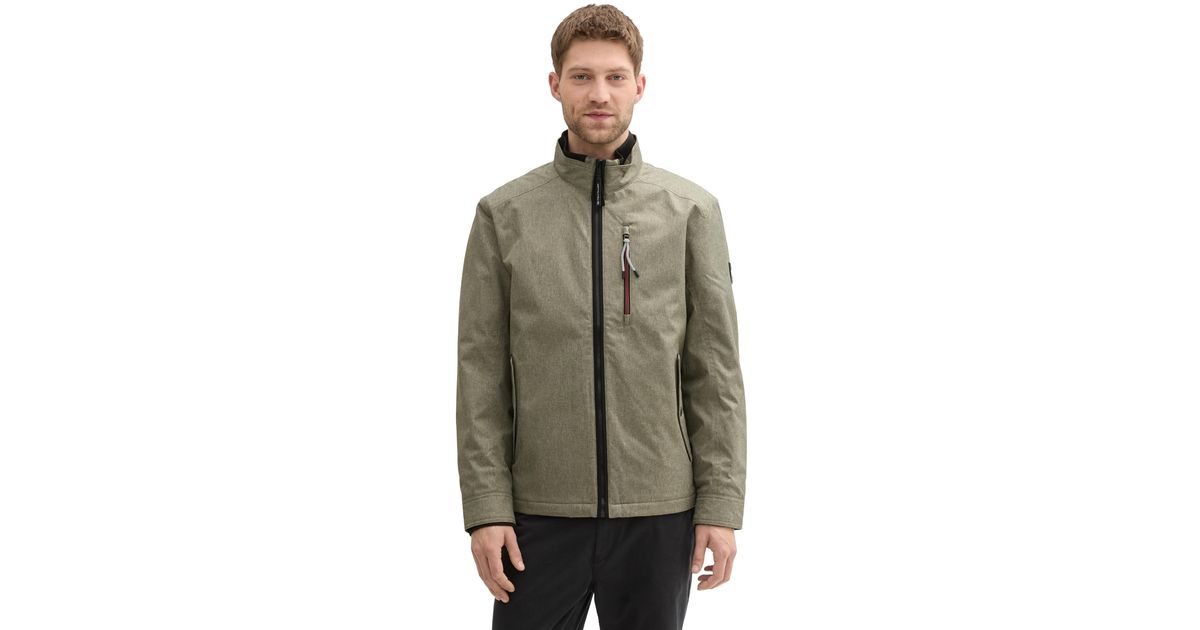 TOM TAILOR Herren Blouson Jacke Mit Polsterung – Übergangsjacke Mit Kapuze & Regular Fit