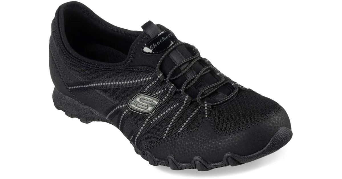 Skechers bikers black online