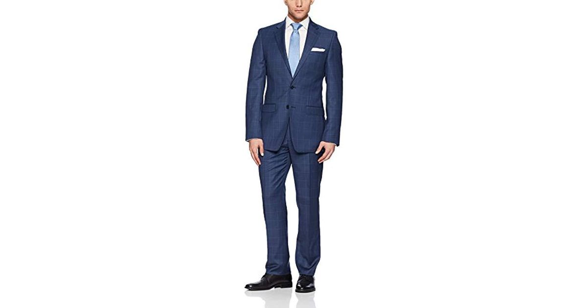 Calvin klein 2025 postman blue suit