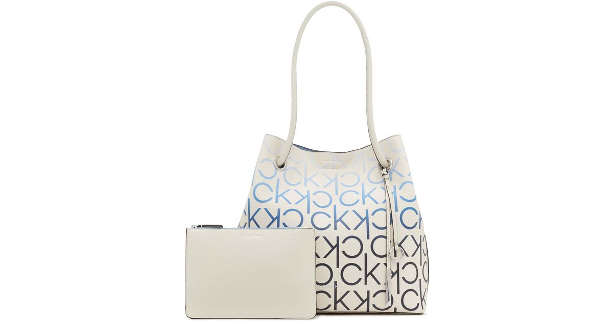 Calvin klein north south tote deals