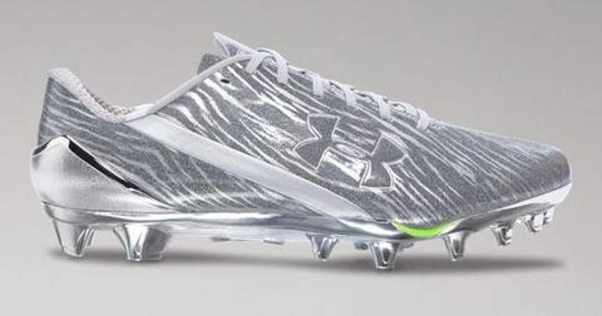 sparkle football cleats