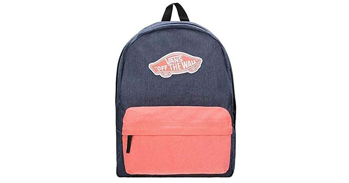 denim backpack vans