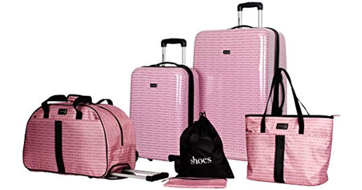 steve madden spinner luggage